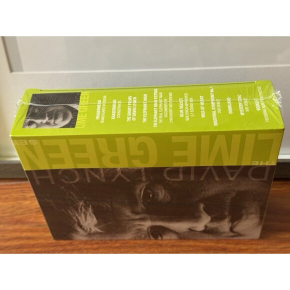 David Lynch LIME GREEN Box Set 10-Discs DVD + CD Rare Film Collection OOP 2008 - Picture 8 of 8